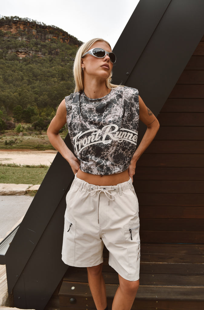 Onyx Cargo Short Stone