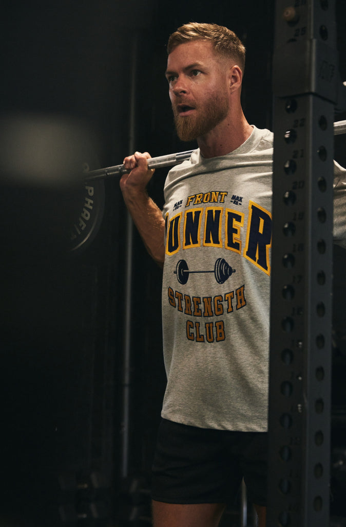 Strength Tee - Grey Marle