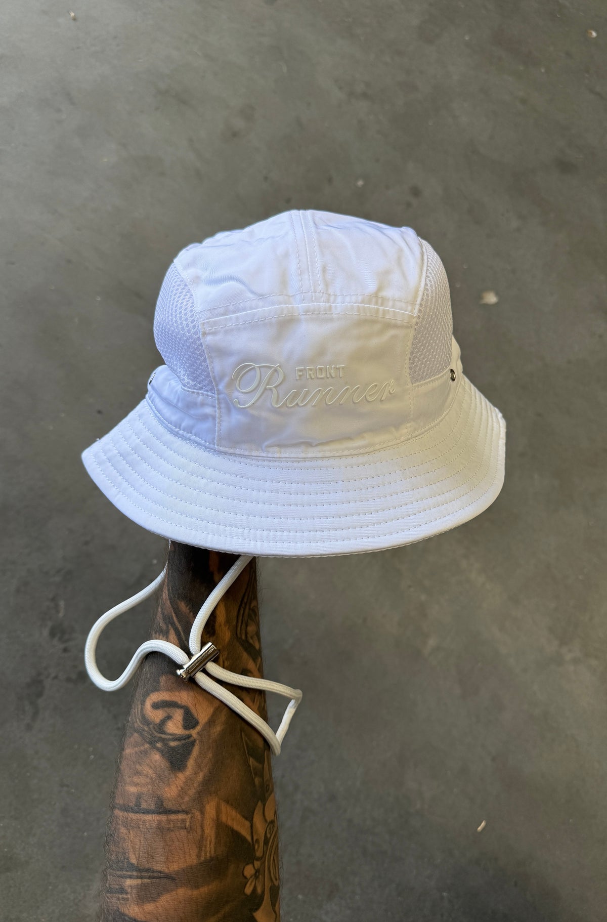 Basics Bucket Hat White