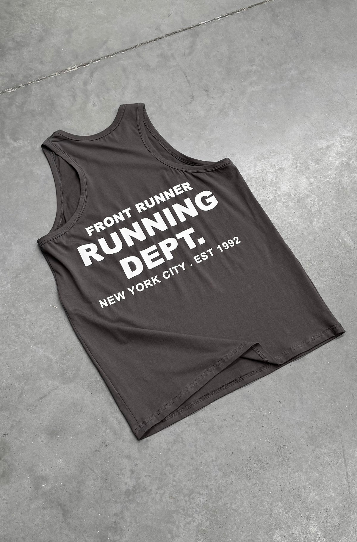 Running Dept Singlet - Mercury - Hover