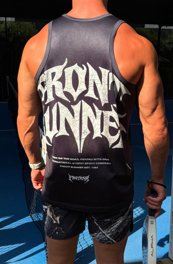 Forged Singlet Navy