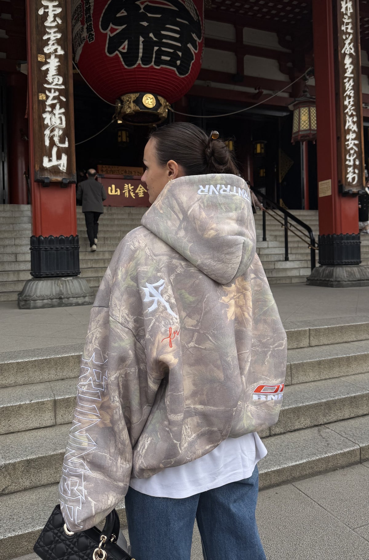 Offset Hoodie Camo [women]