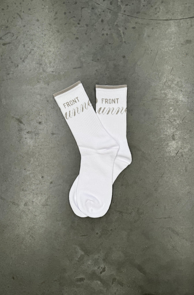 Front Runner Classic 2 Pack Socks - Grey & White