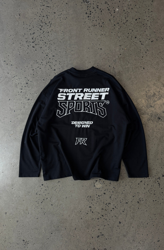 Street Sports L/S Tee - Black