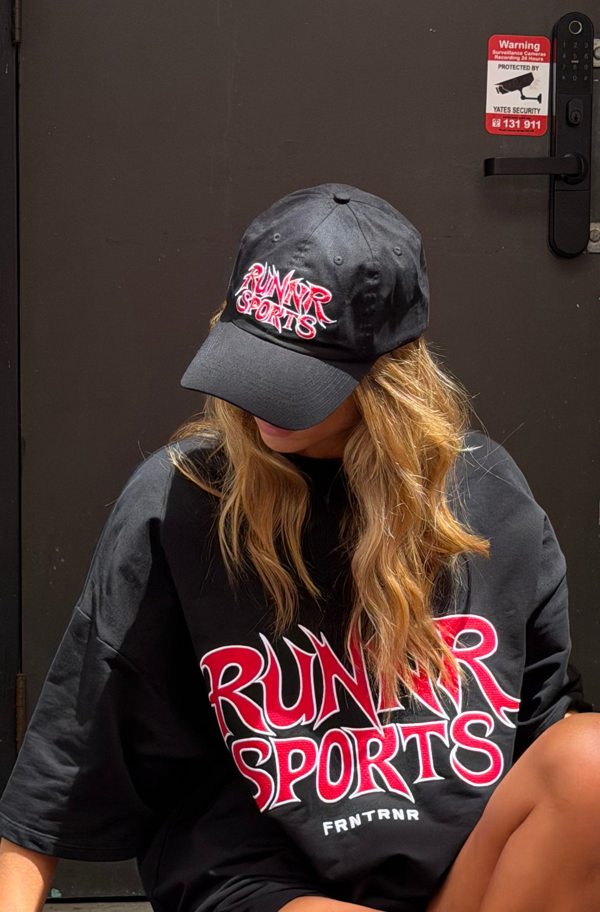 Runner Sports Cap Black [women]