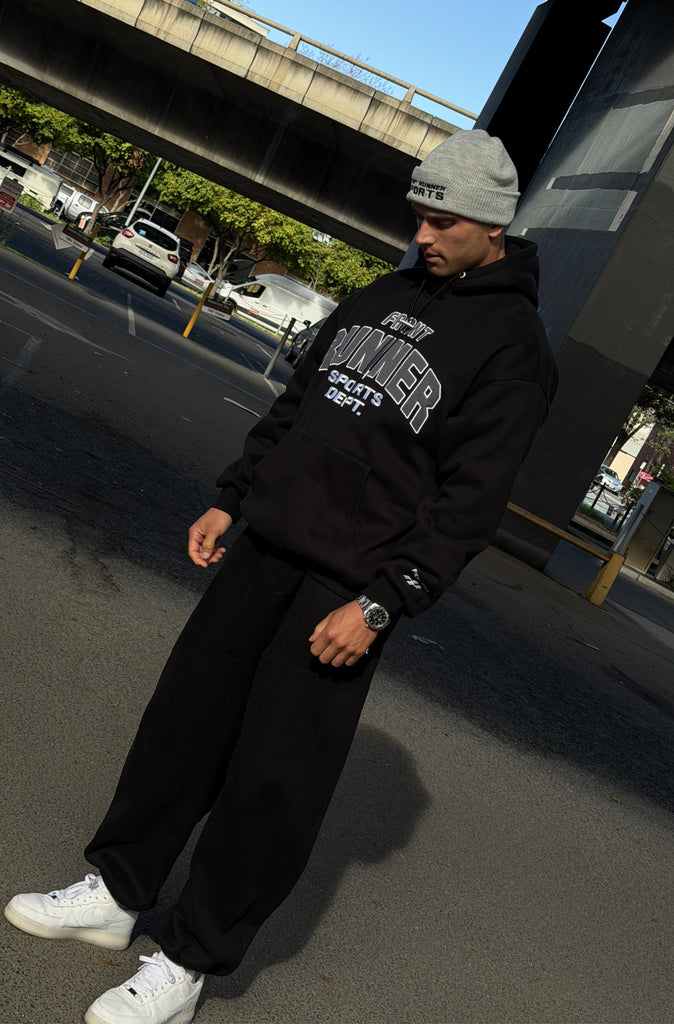 Sports Dept Hoodie Black