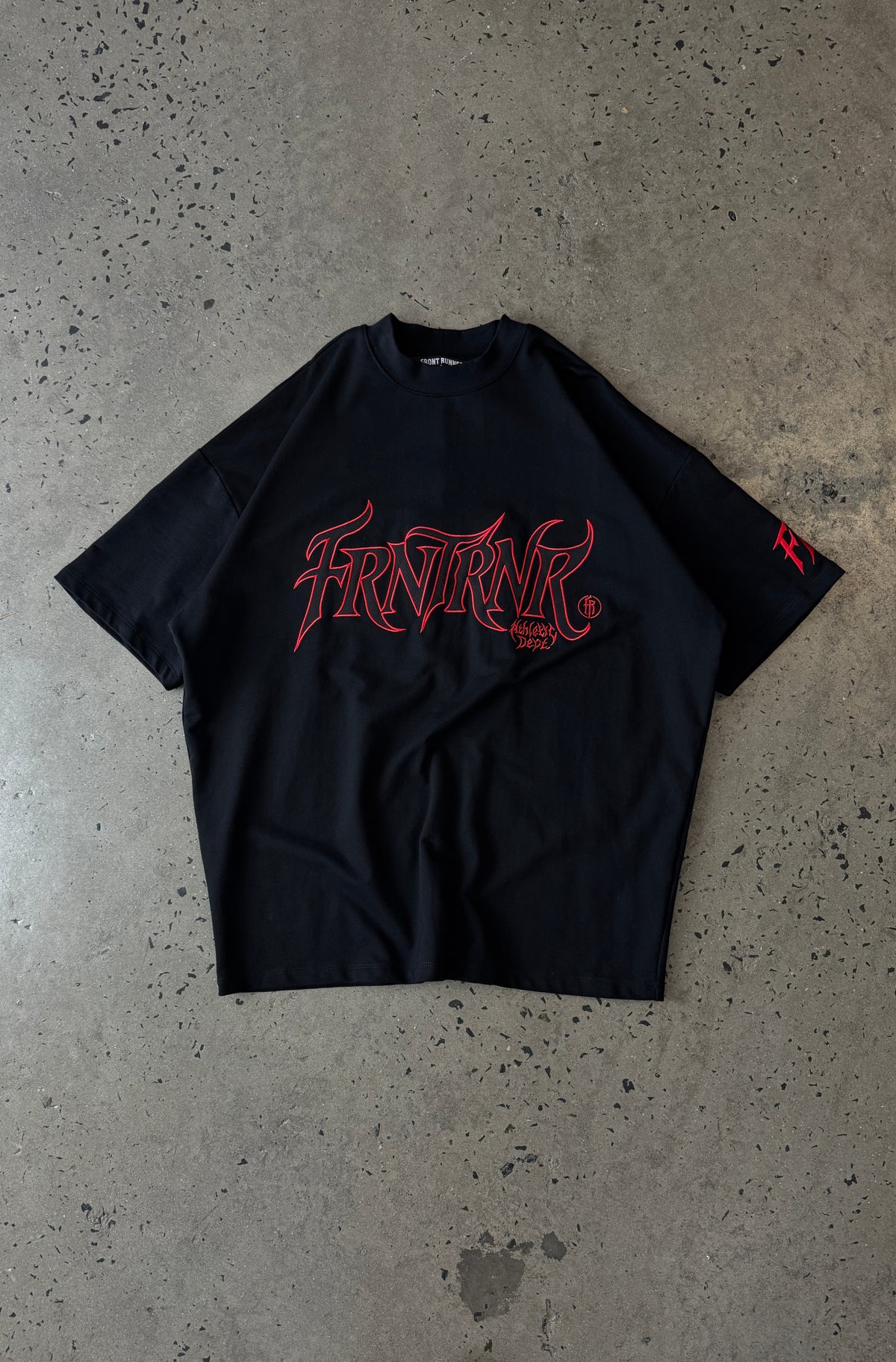 Thorned Legacy Tee - Black Red - Hover