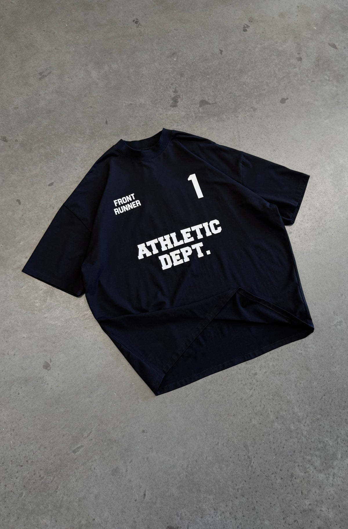 FR1 Tee - Black - Hover