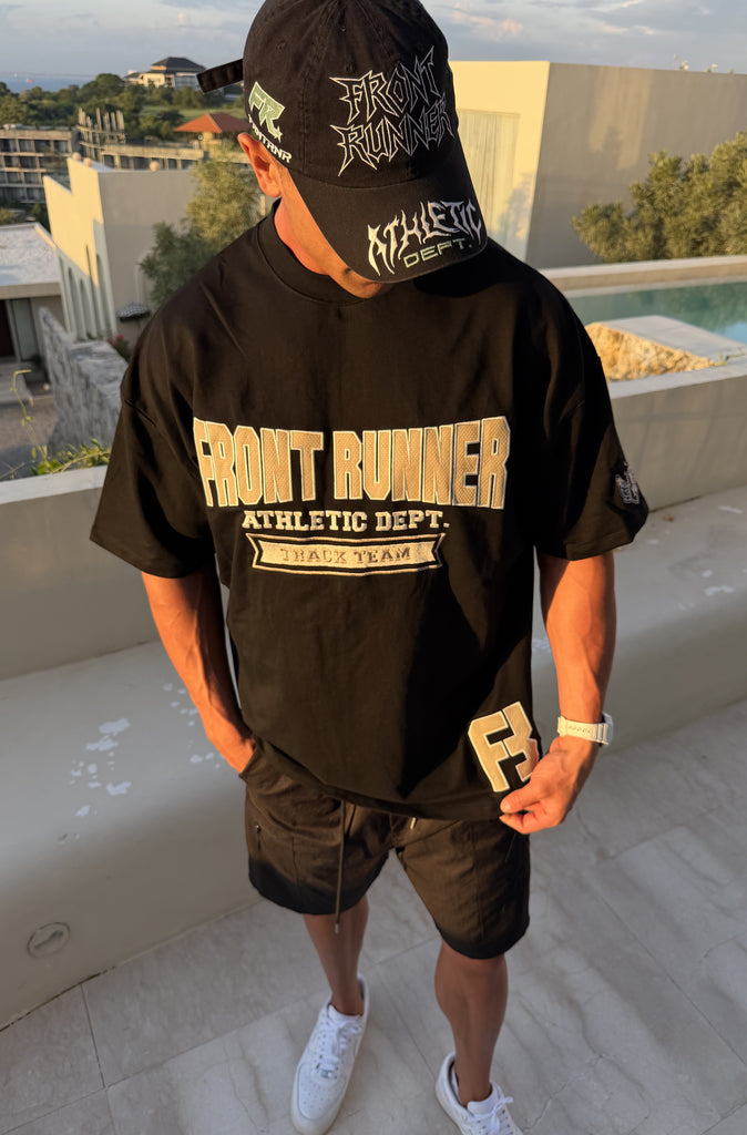 Athletic Department Tee Black/Malt