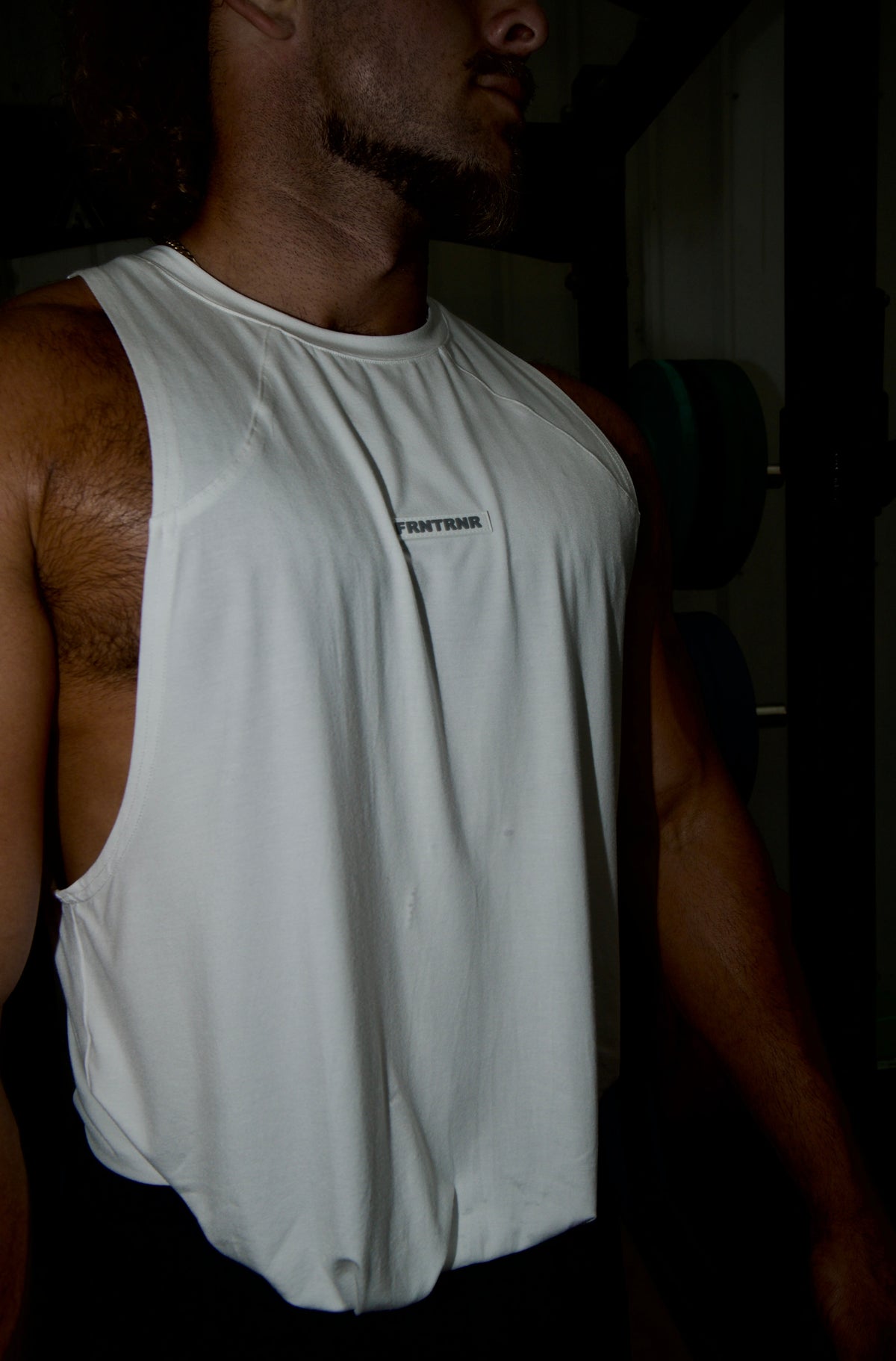 FRNTRNR Taper Tank - White - Hover