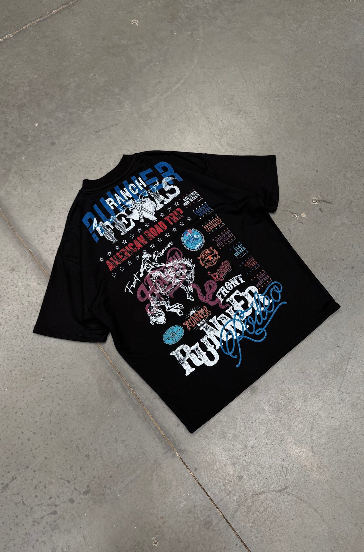 Road Trip Tee - Black - Hover