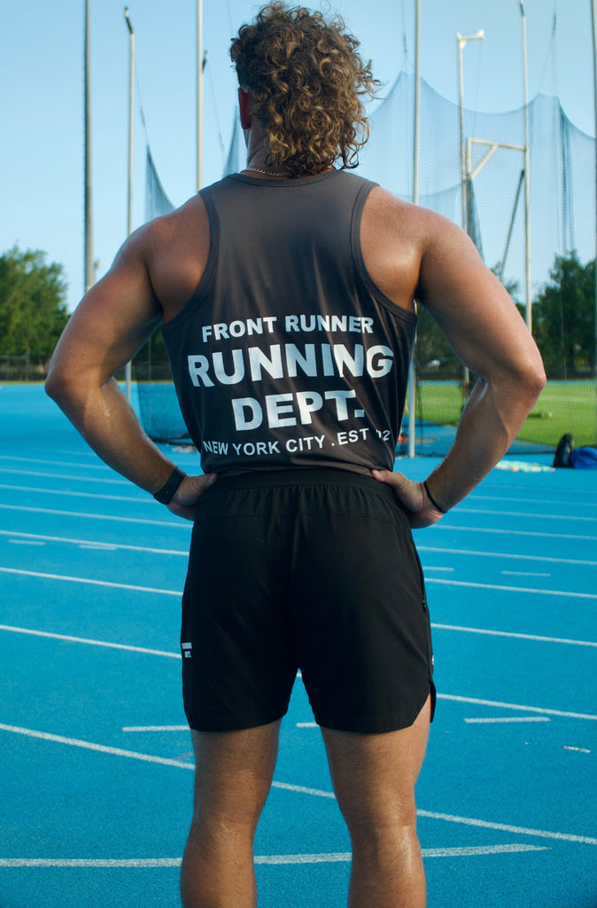 Running Dept Singlet - Mercury