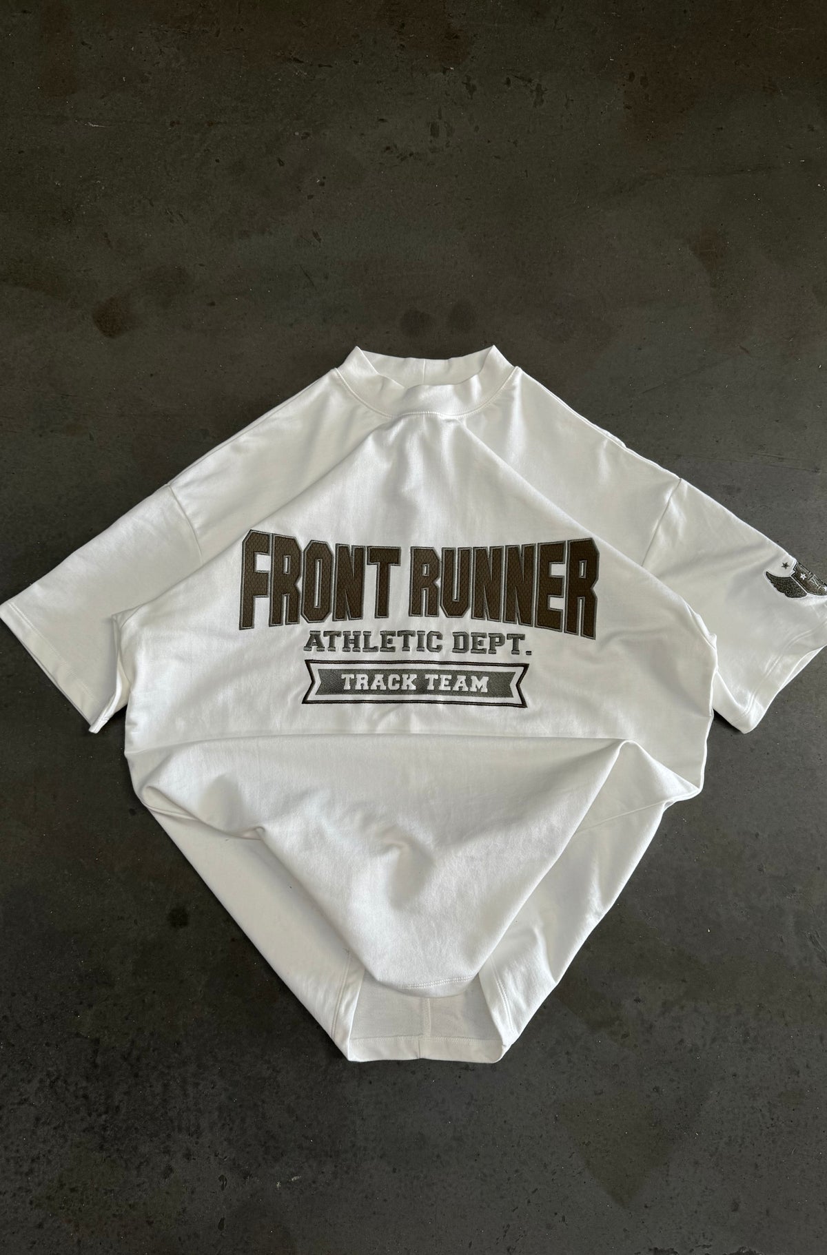 Athletic Department Tee - Off White - Hover
