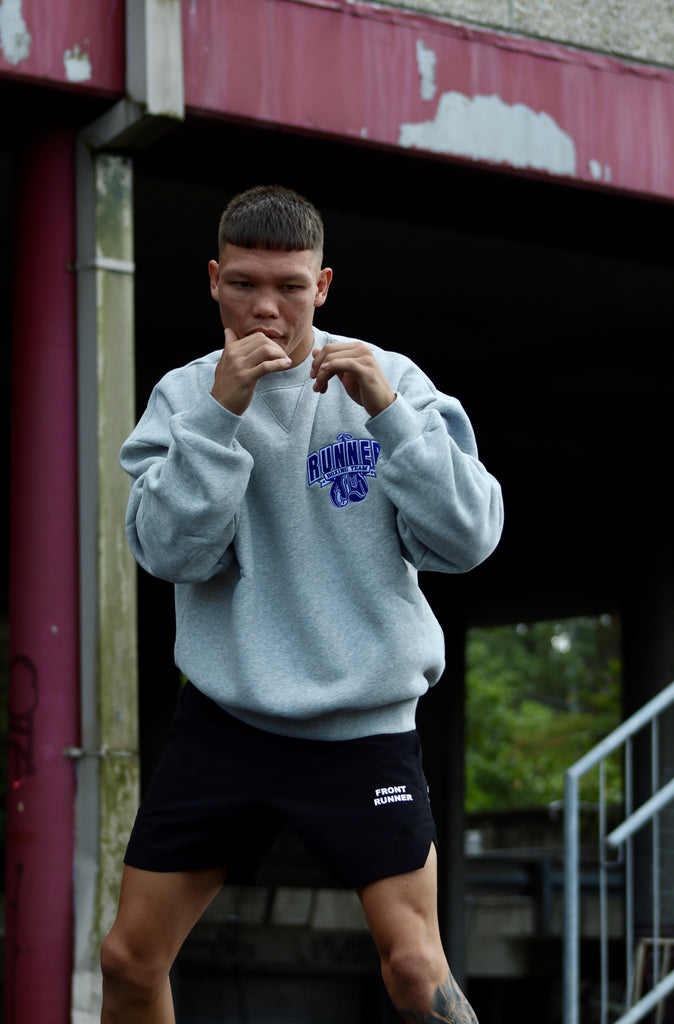 Ringside Crewneck Grey Marle