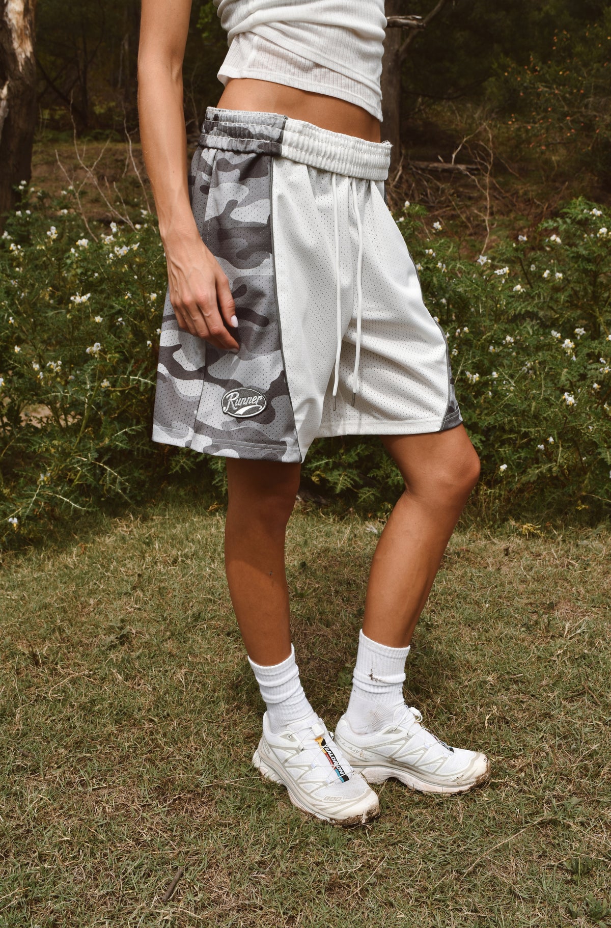 MVP Panel Mesh Short Ghost Camo [women]