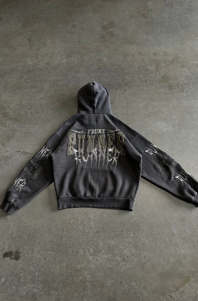 Runner Tribe Hoodie - Concrete