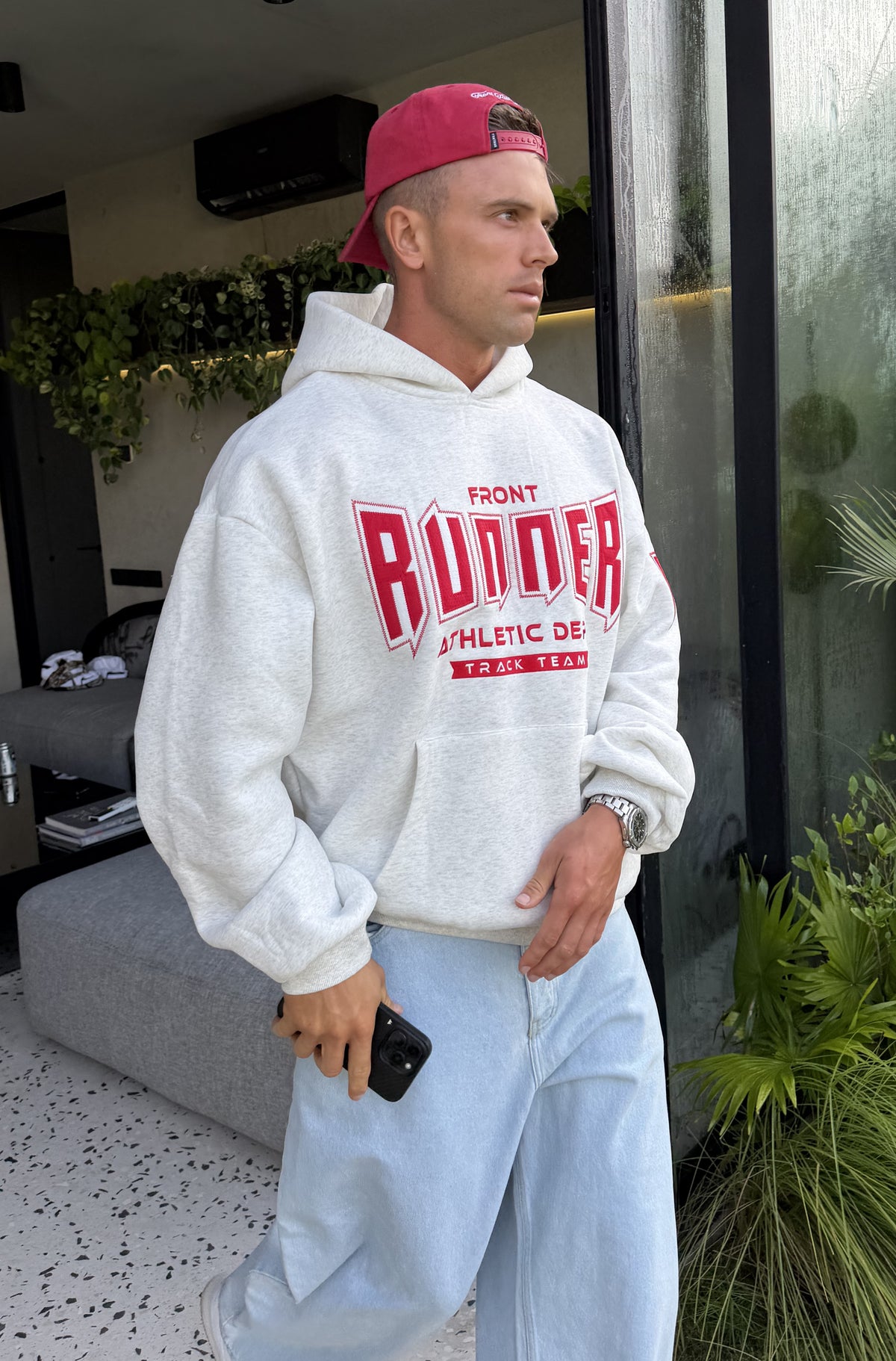 Viper Dept Hoodie Frost Marle [men]