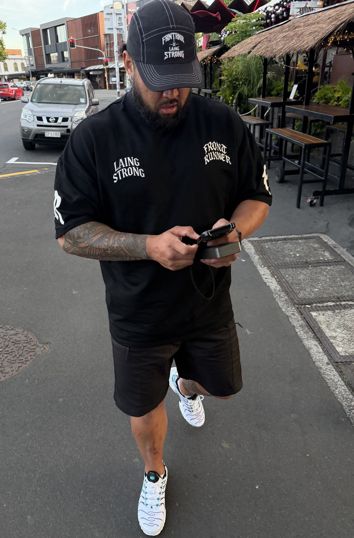 Atlas Tee - Black - Hover