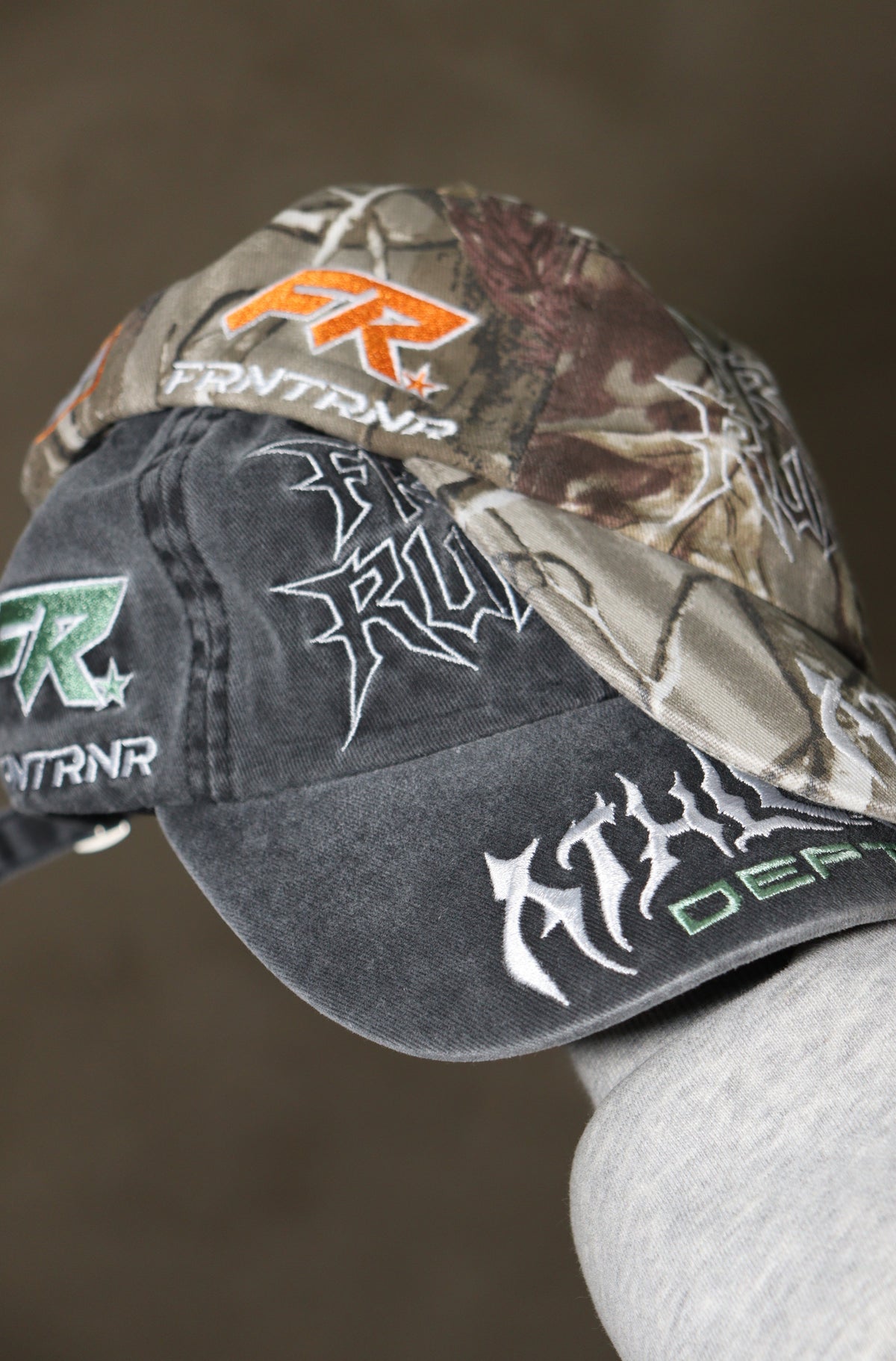 Offset Cap - Black - Hover