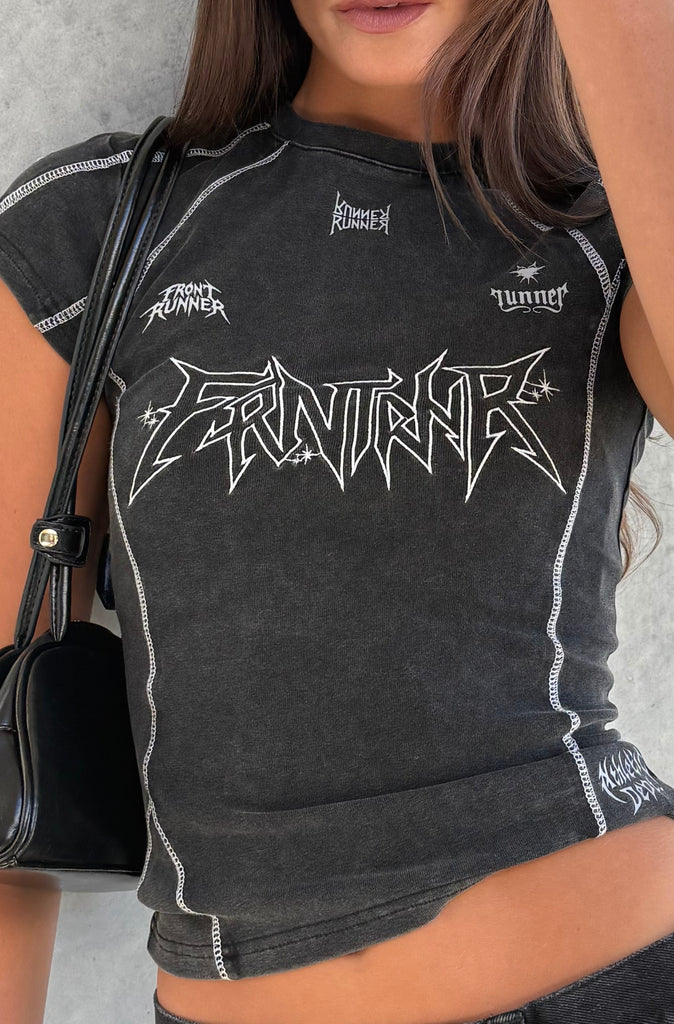 Steelheart Nano Tee - Washed Black