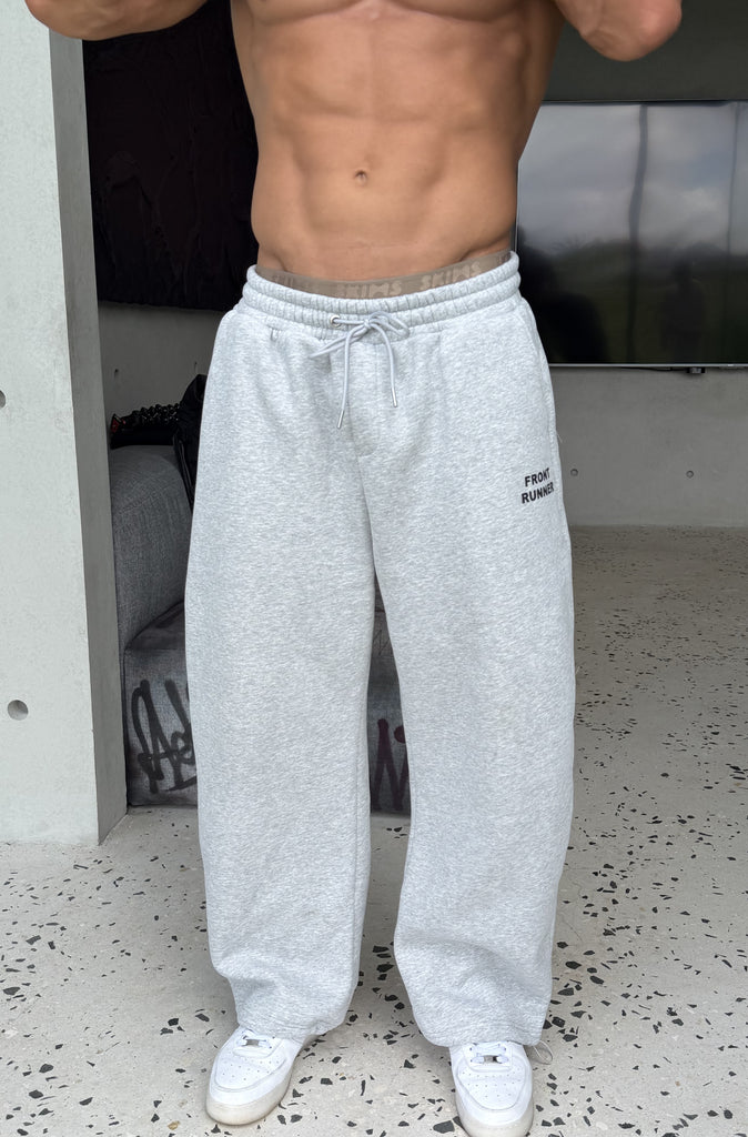 Running Dept. Barrel Leg Trackpant Grey Marle