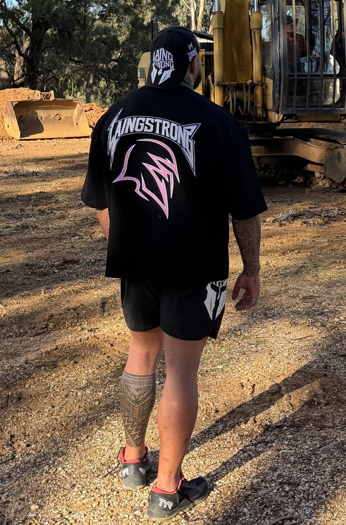 Runner X LS Reignforce Jersey Black Bubblegum