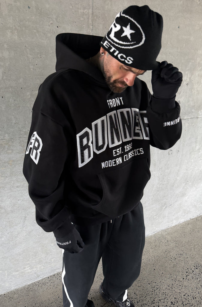 Resilience Skull Beanie Black