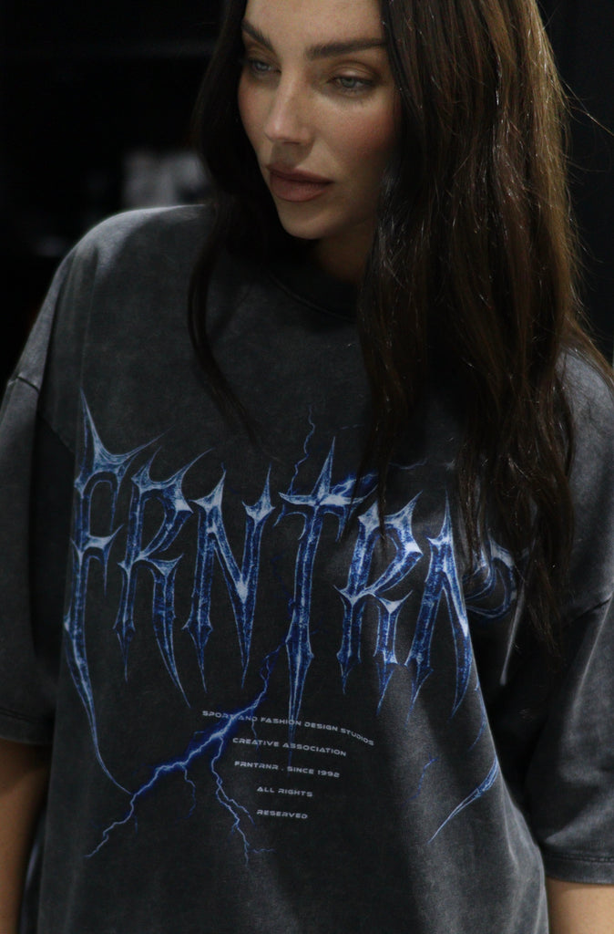 Perfect Storm Tee - Washed Black