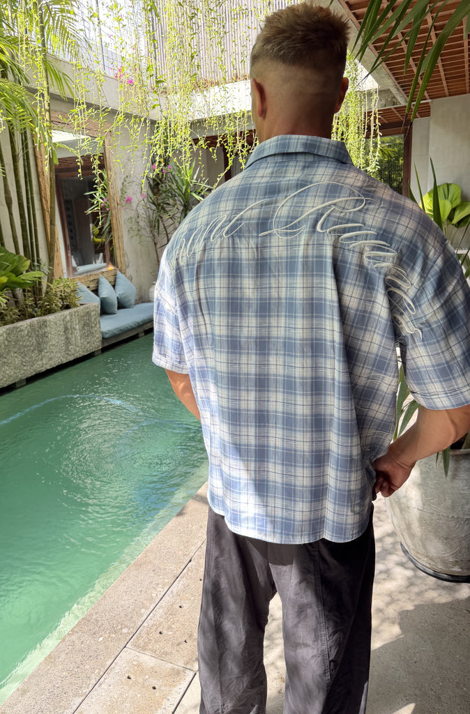 FR S/S Shirt Blue Check