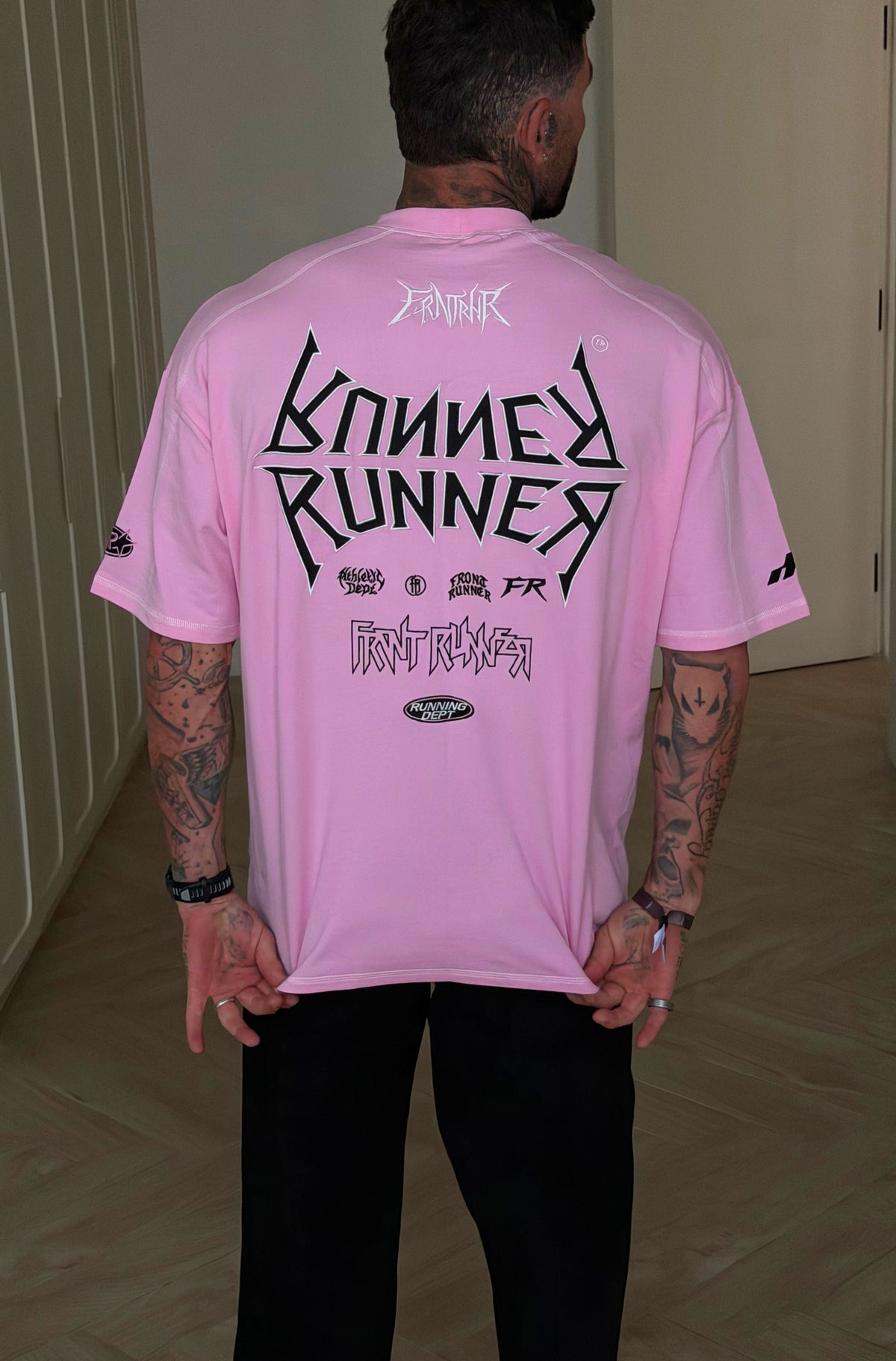 Tagged Tee - Pink - Men