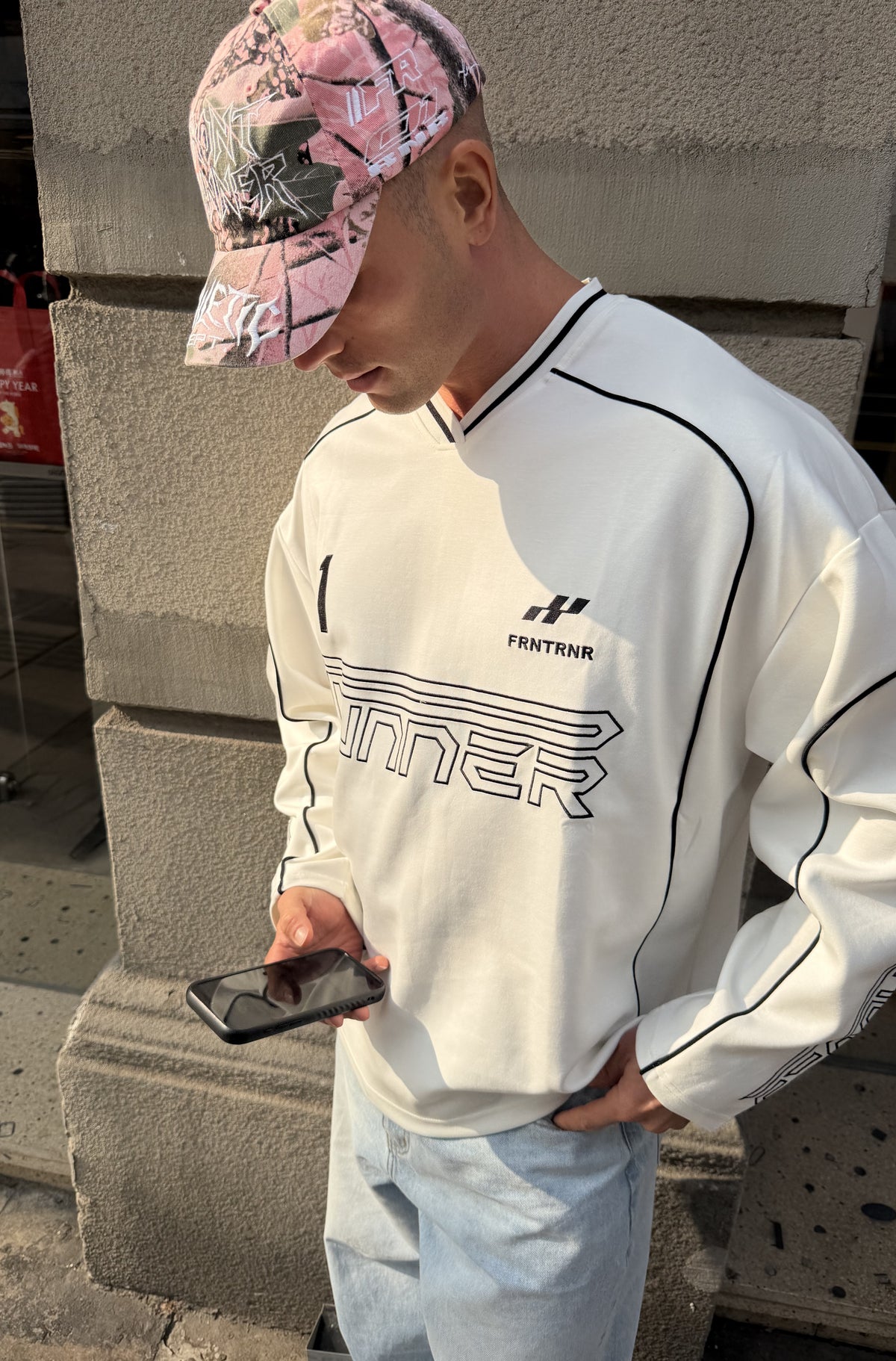 Offset Cap Pink Camo [men]