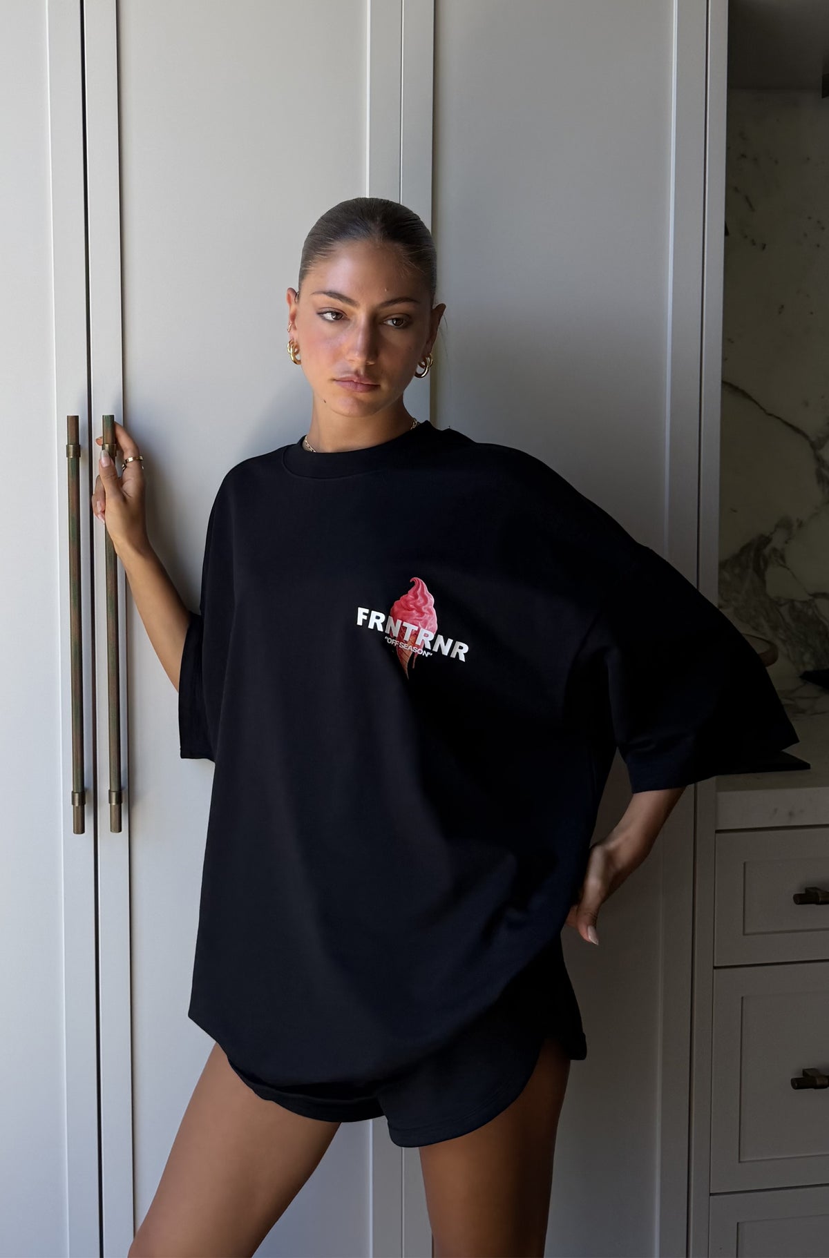 Sundae Tee Black [women]