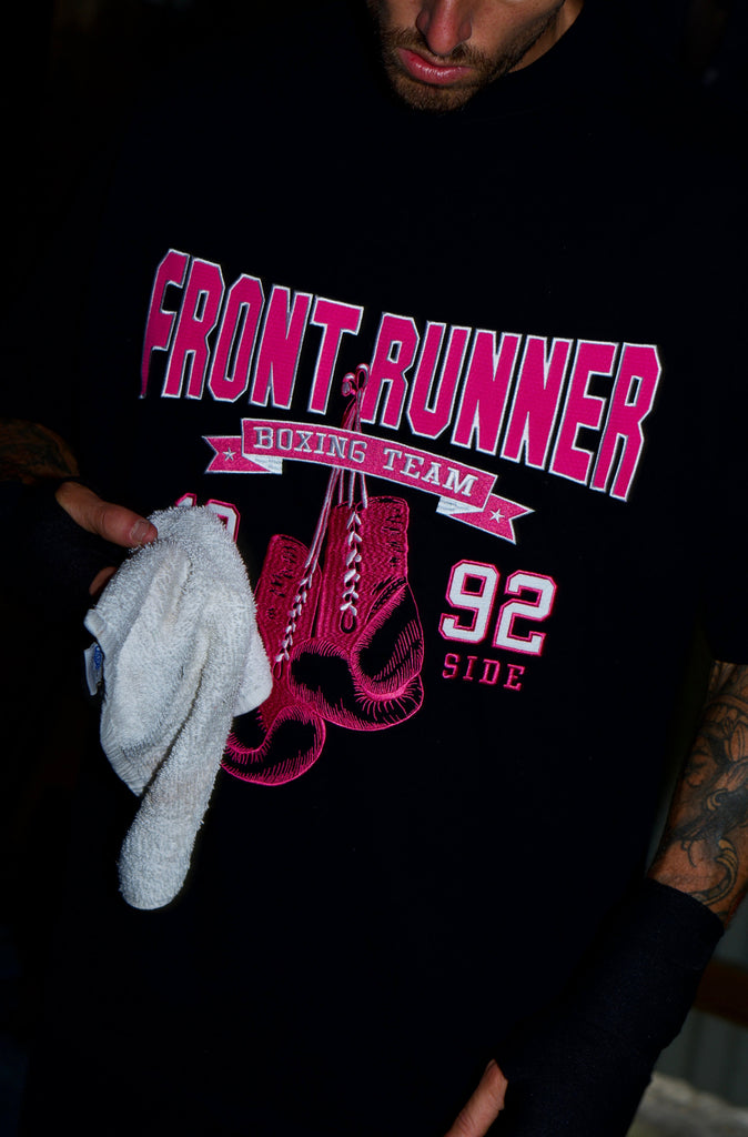 Final Round Tee Fuchsia Night [men]