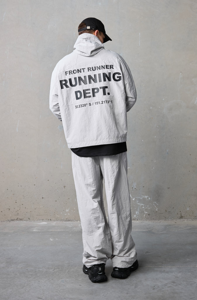 FR Wide Leg Tech Pant - Smoke