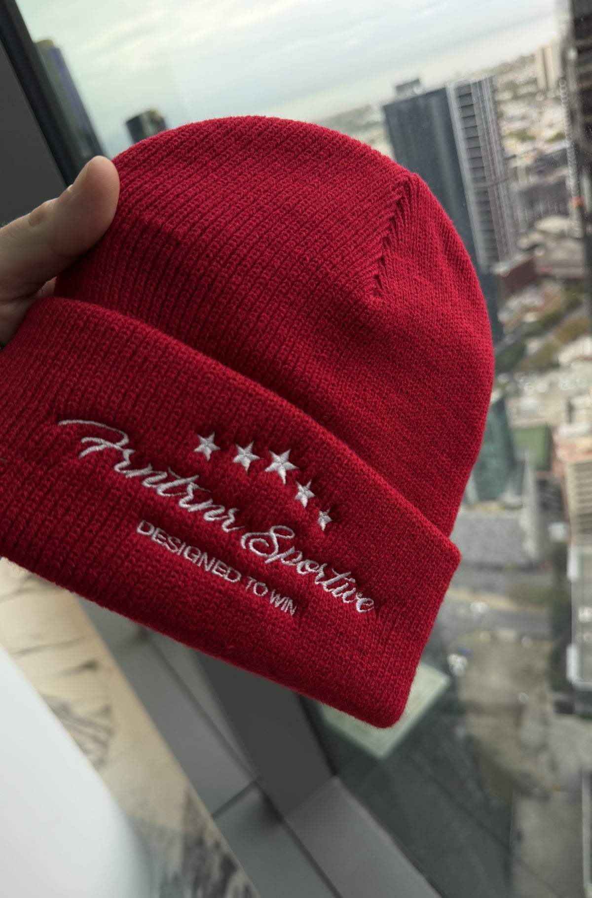 Sportive Beanie Red 