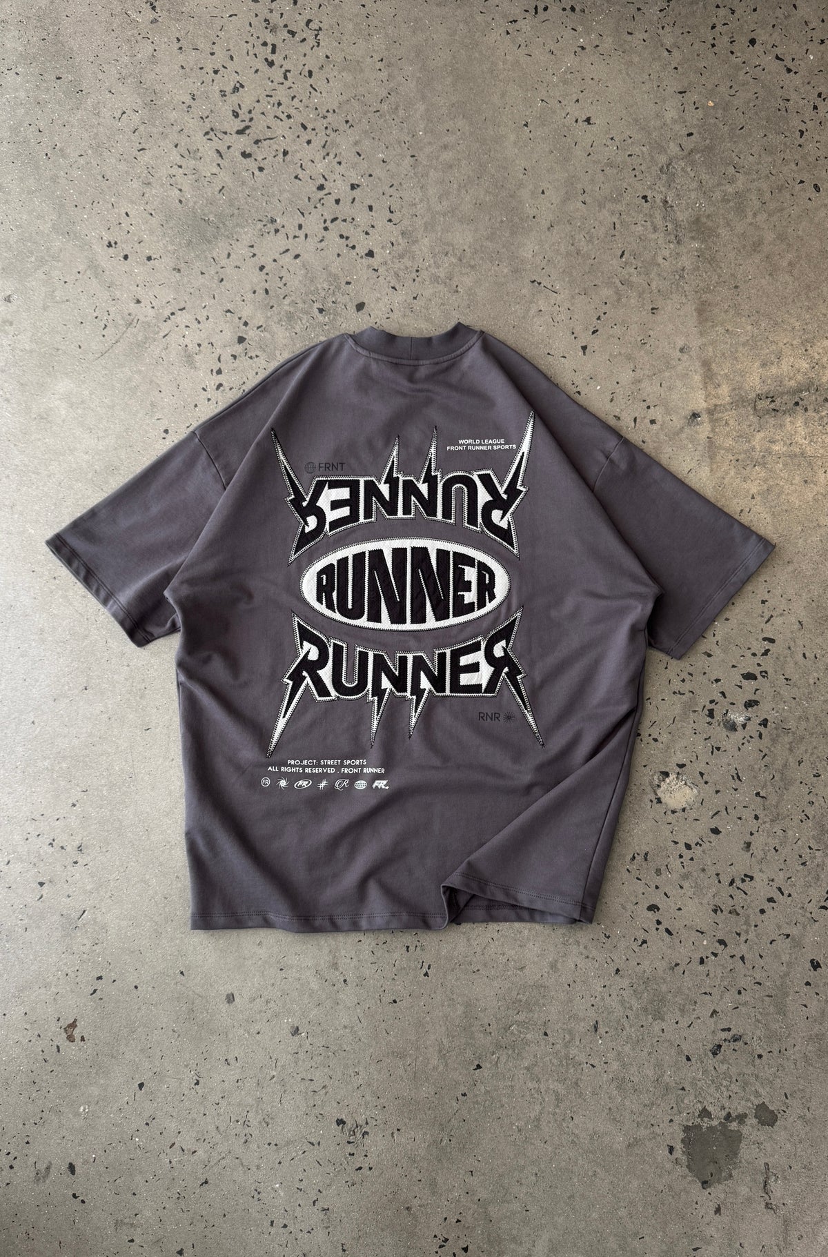 Project SS Tee - Charcoal - Hover