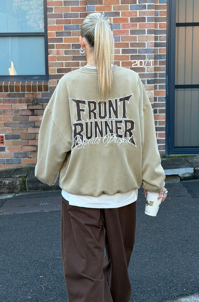 Collusion Crewneck Washed Tan