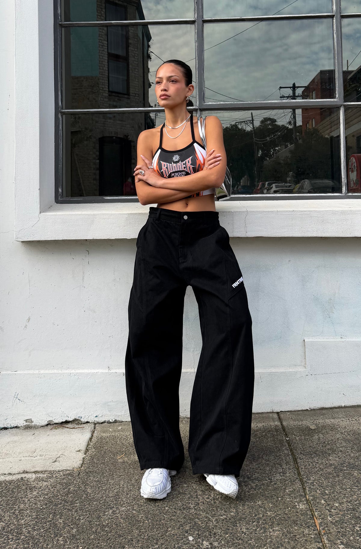 Worker Twill Pant Black [women]