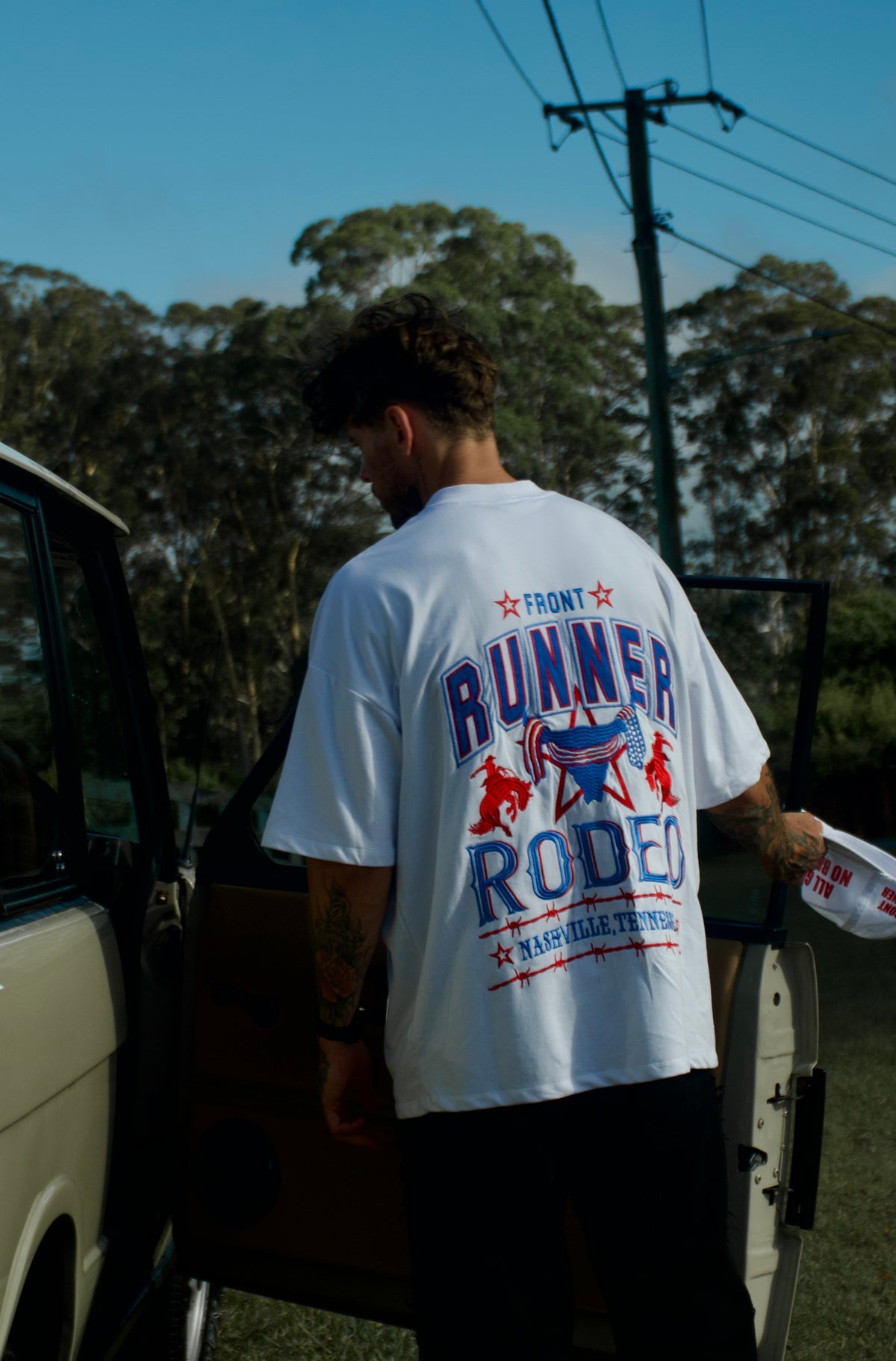 American Runner Tee - White