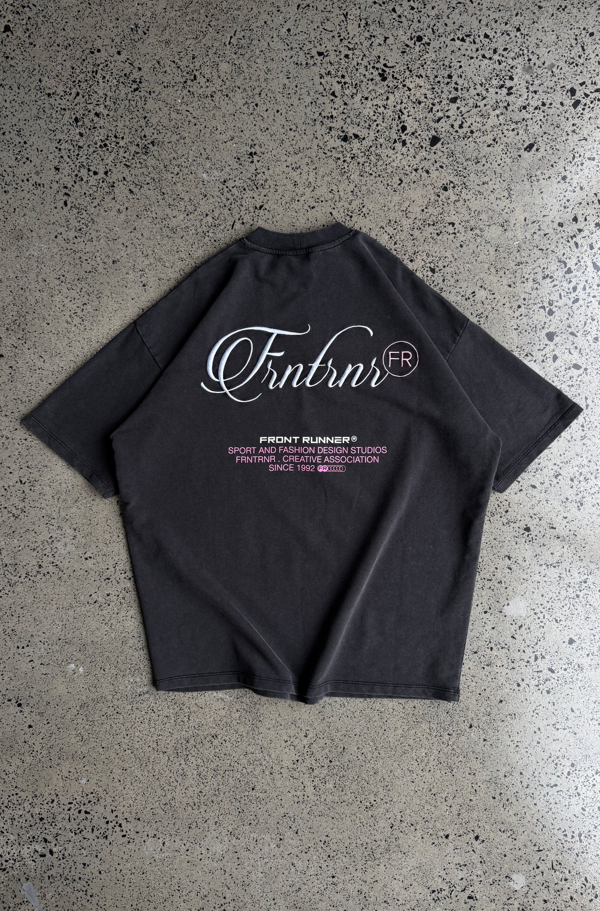 Insignia Tee - Washed Black - Hover