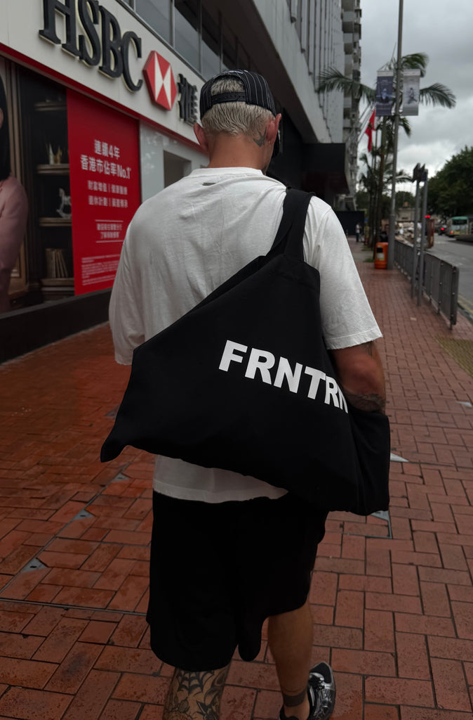 FRNTRNR Oversized Tote Black