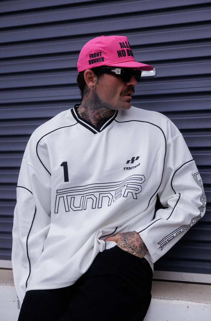 Striker L/S Jersey - White