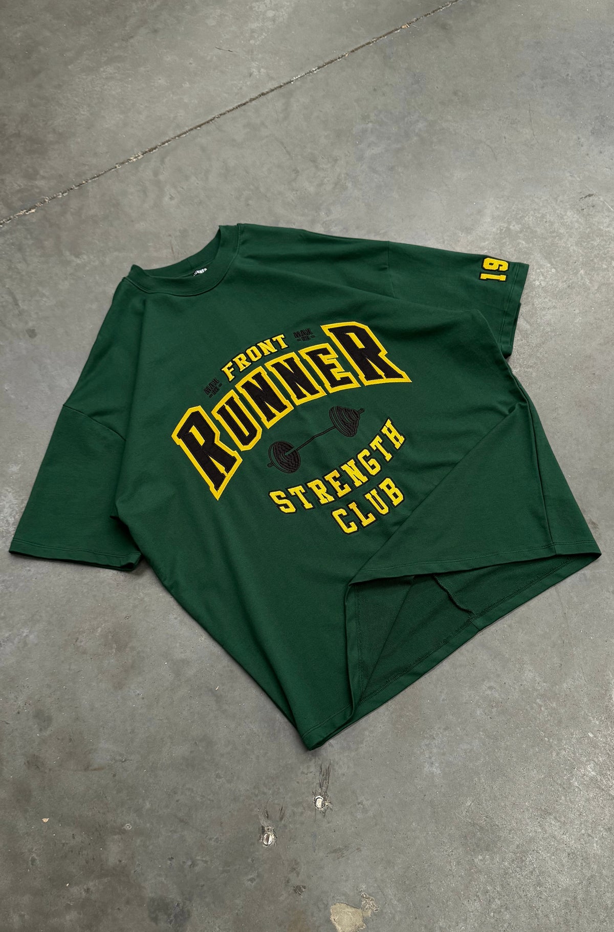 Strength Tee - College Green