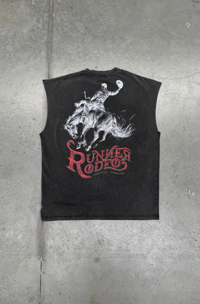 Rodeo Tank - Washed Black