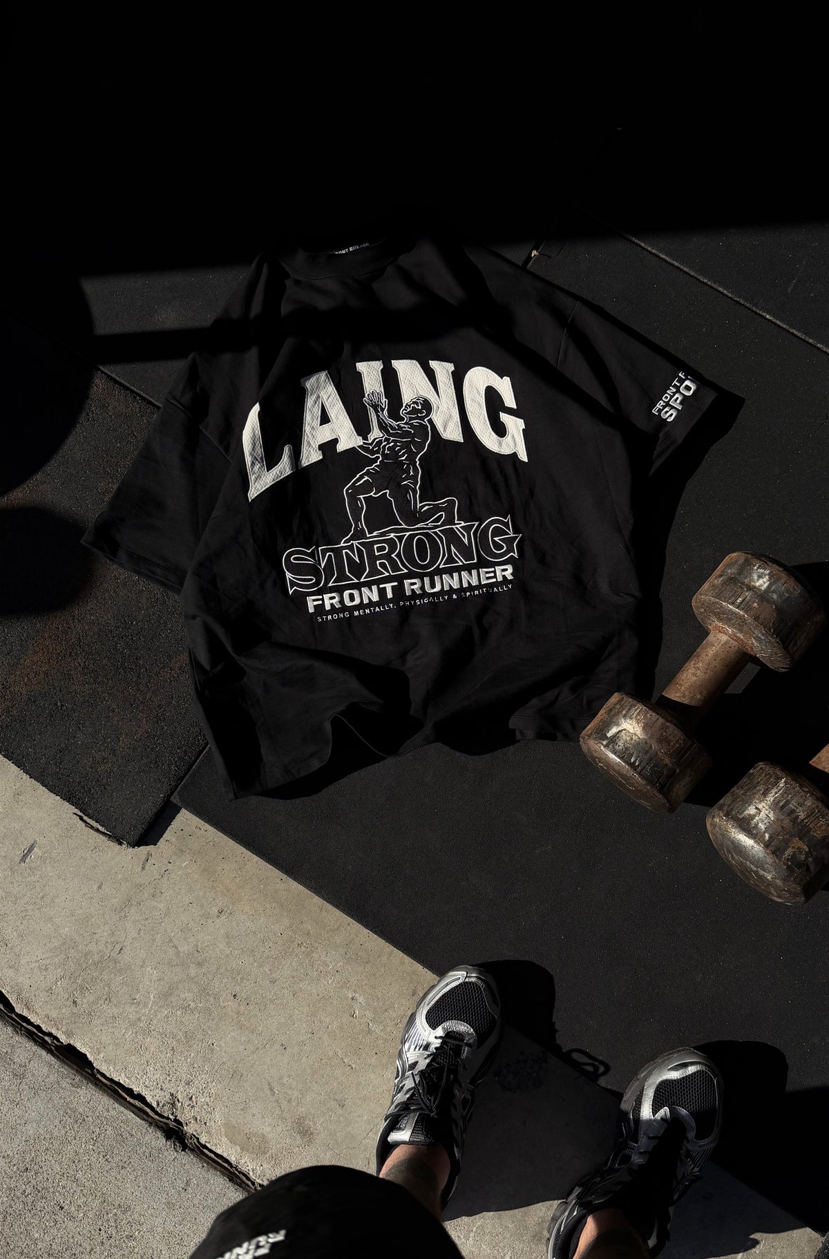 Strongman Legacy Tee Monochrome