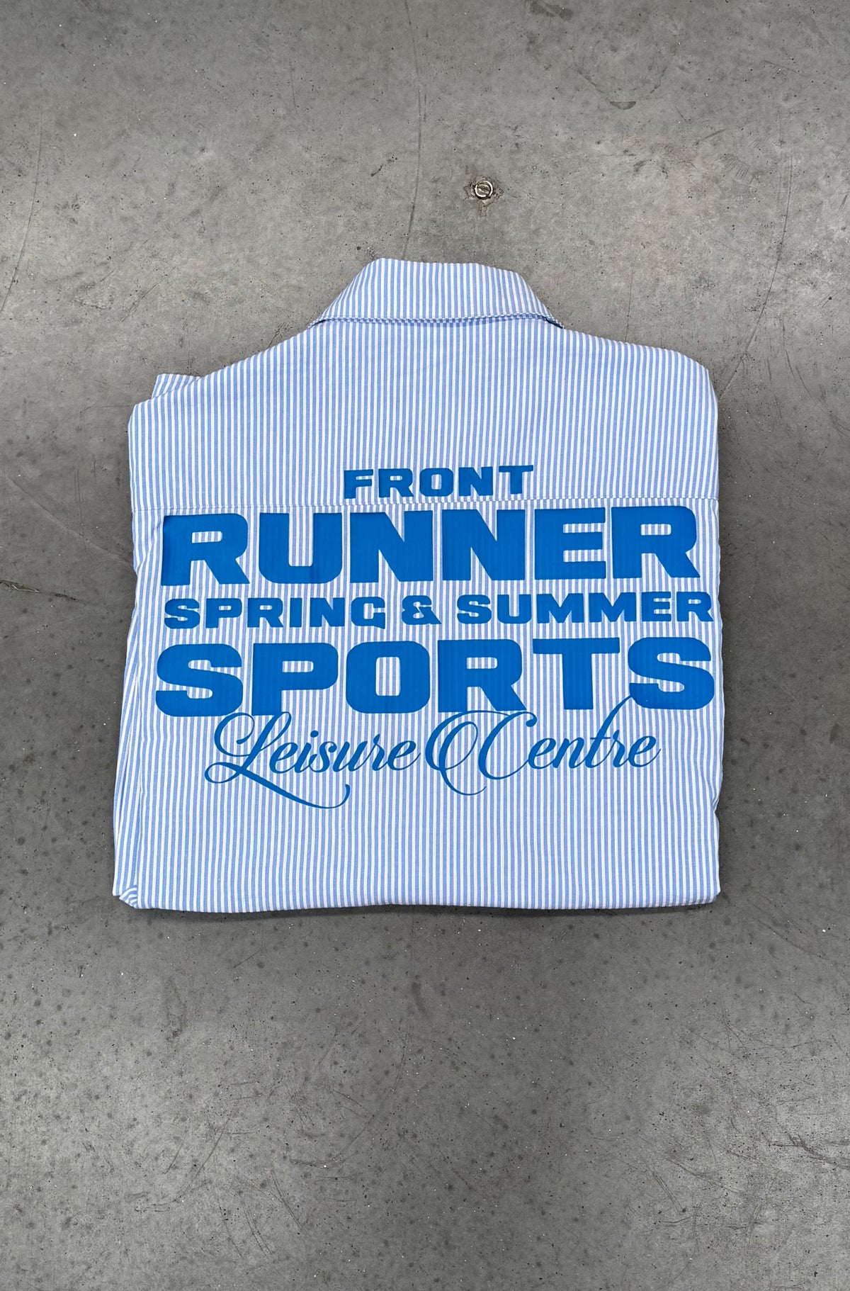 SS Leisure Shirt - Blue Stripe - Hover