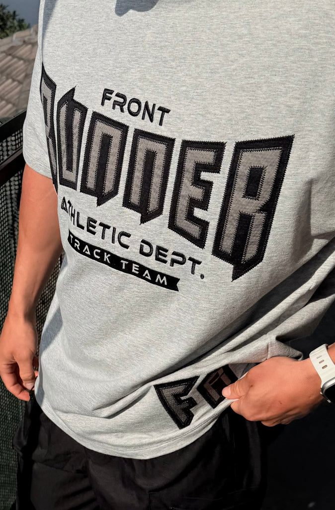 Viper Dept Tee - Grey Marle