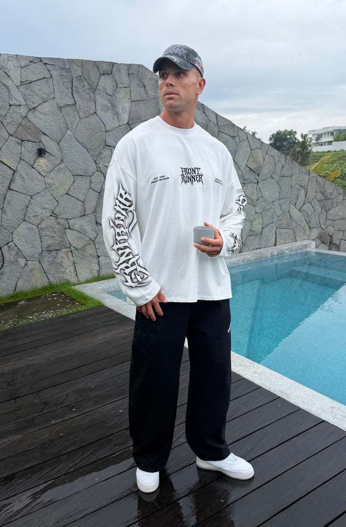 Ashline L/S Tee White