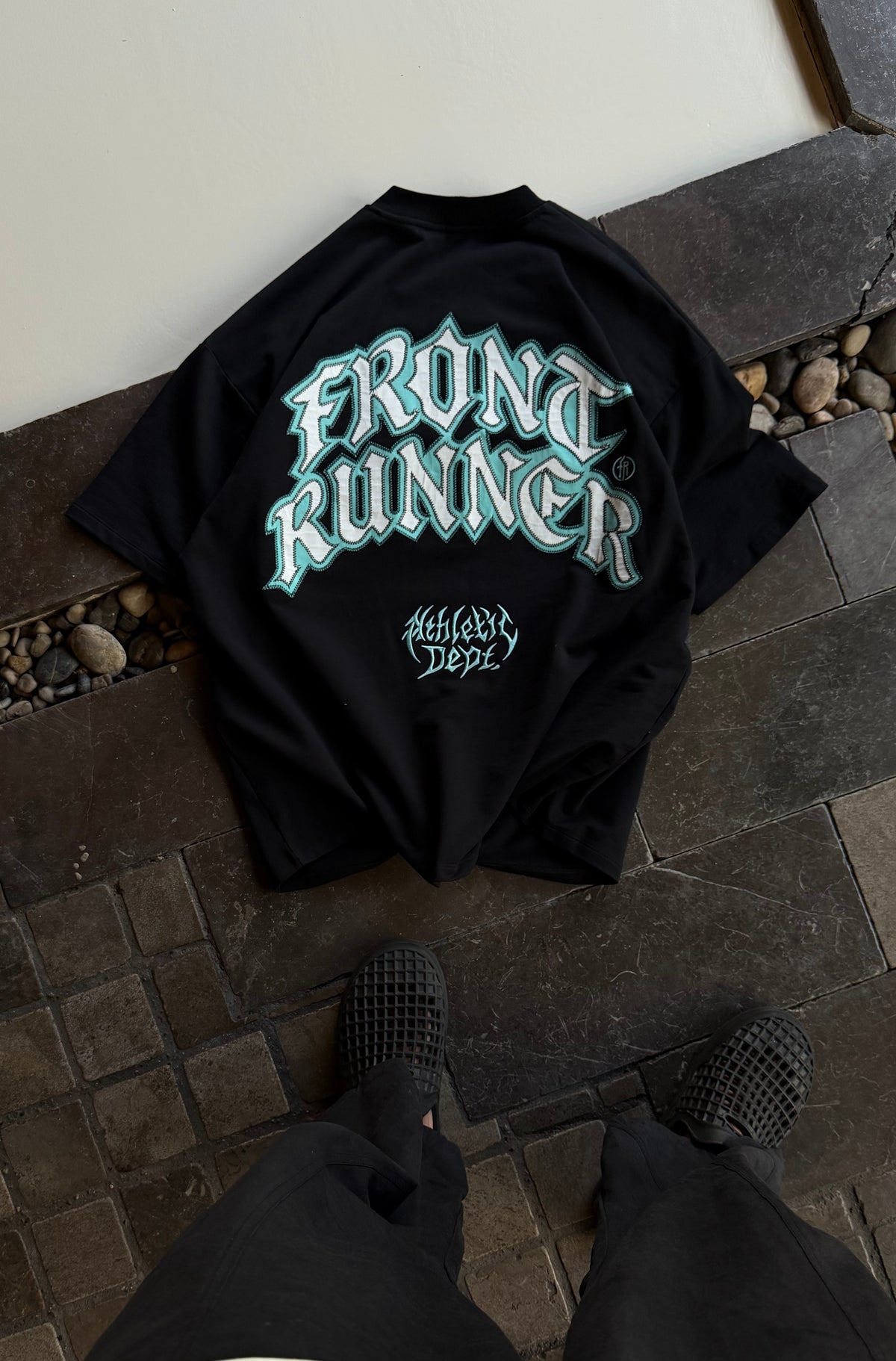 House of Design Tee - Black Teal - Men