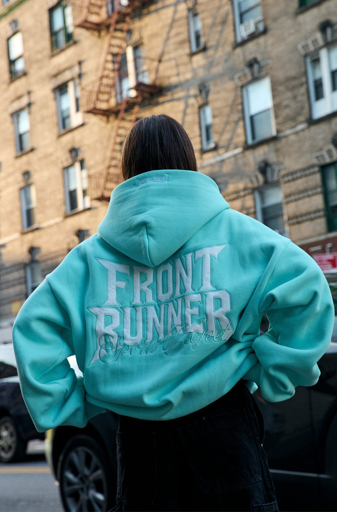 Collusion Hoodie Ice Blue